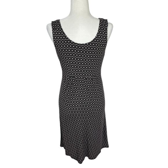 Garnet Hill Starlet Sleeveless Jersey Knit Dress Neutral Size Small Travel - Picture 5 of 10